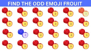 Find the ODD One Out | Fruit Edition 🍓🍌🍉 | Easy, Medium, Hard,  quiz war