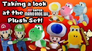 Taking a Look at the New Super Mario Bros Wii Plush Set!