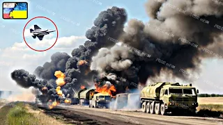 Russia's Biggest Convoy! Russian Ammunition Delivery Did Not Reach Destination in Ukraine-NATO Attac