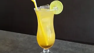 Peach litlite mocktail || Peach mocktail || The mocktail house