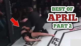 MMA & Boxing Knockouts, Best Of April 2024 | Part 2