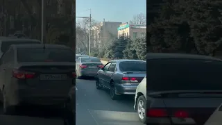 Kazakhstan. Almaty. January. Алматы. Улица Толе Би - Байтурсынова. Январь 2022