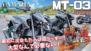 MT-03（ヤマハ）試乗インプレ。バイクを好きにさせてくれる一台。