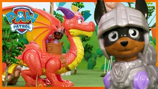 1 Hour of Rescue Knight Toy Rescue Missions 🏰 | PAW Patrol | Toy Pretend Play for Kids