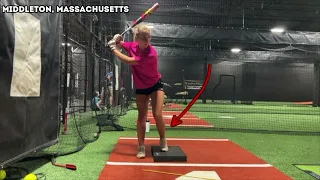 One Drill We Used To Add 20+ Feet To Ball Flight [Softball Hitting Drills]