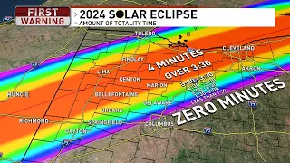 The Path of Totality: Parts of Ohio will see the full eclipse in April