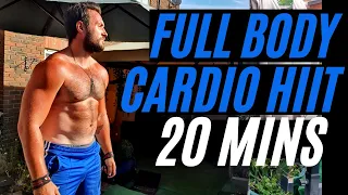 BODYWEIGHT HIIT CARDIO WORKOUT- SWEATY at HOME cardio hiit / 20 Mins NO EQUIPMENT   CALORIE  BURNER