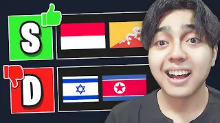 Aku Buat Ranking Bendera di Asia dari TERBAIK Hingga TERBURUK
