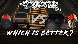 NFS Most Wanted Pepega Edition V2 | Most Wanted VS Carbon