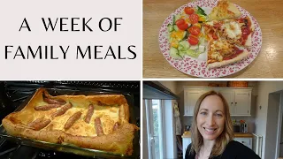 A WEEK OF EASY FAMILY MEALS | 7 DINNERS MY KIDS LOVE | UK FAMILY