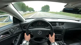 2006 Mercedes-Benz CLS 500 V8 306 Hp POV Test Drive | Drive Wave