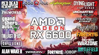 RX 6600 in 2024 - Test in 17 Games (1080p)