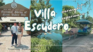 OVERNIGHT EXPERIENCE AT VILLA ESCUDERO | ryanliannvlogs