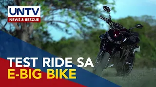 Electric big bike na gawang Pinoy, susubukan sa Manibela