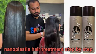 nanoplastia hair treatment, nanoplastia hair treatment full steps, nanoplastia treatment at home