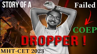 The Shocking Reason Behind My MHT-CET Drop! 😱 | Journey to COEP ❤️