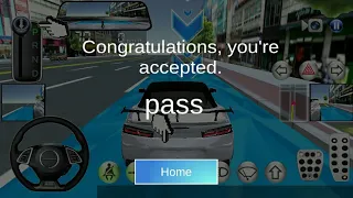 How to Pass Road Driving Test in 3D Driving Class.