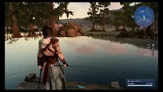 FINAL FANTASY XV Fishing with Noctis