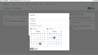How to setup delivery schedules using Graze Cart