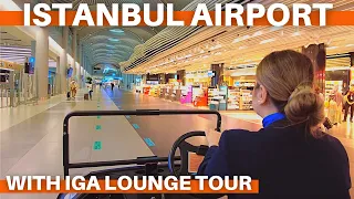 ISTANBUL AIRPORT 2022 WALKING TOUR | ONE OF THE MOST BEAUTIFUL AIRPORTS IN THE WORLD | 4K UHD 60FPS