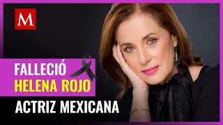 Muere Helena Rojo, famosa actriz mexicana