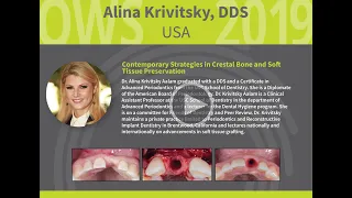 Contemporary Strategies in Crestal Bone and Soft Tissue Preservation - Alina Krivitsky