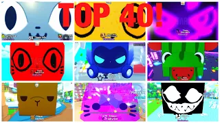 Top 40 YouTubers Hatching EVERY TITANIC PET on Camera! 😱📸 Roblox Pet Simulator X