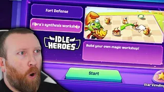 Idle Heroes - Flora's Synthesis Workshop HUGE Reward Structure in Fantasy Arcade