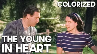 The Young in Heart | COLORIZED | Janet Gaynor | Classic Drama Film