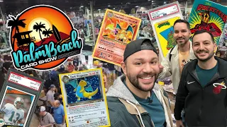 Pokémon card hunting at the 2023 West Palm Card Show! Join us on an amazing adventure!