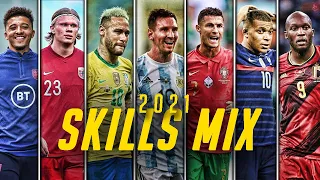 Football Skills Mix 2021 ● Messi ● Ronaldo ● Neymar ● Mbappe ● Sancho ● Lukaku ● Haaland