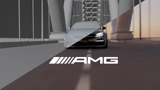 Mercedes AMG | blender car animation | CGI | Automotive