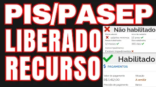 RECURSO PIS/PASEP 2022 NÃO HABILITADO EXISTEM IMPEDIMENTOS - DEIXAR HABILITADO SAQUE ABONO SALARIAL