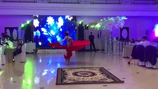 Belly dance show. Танец на табле