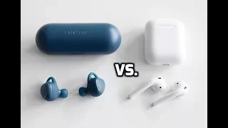 Samsung Gear IconX VS. Apple Airpods- The battle of TRUE Wireless!
