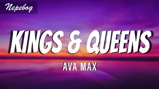 Ava Max - Kings & Queens (Lyrics | текст перевод песни) песня Kings & Queens с переводом на русский