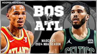 Boston Celtics vs Atlanta Hawks Full Game Highlights | Mar 25 | 2024 NBA Season