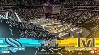 NHL Thanksgiving Showdown! Seattle Kraken vs Vegas Golden Knights 11/25/2022 NHL 23 Gameplay