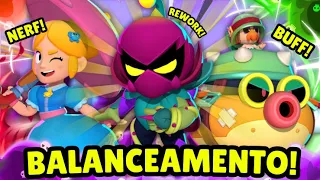 16+ MUDANÇAS DE BALANCEAMENTO QUE DEVERIAM CHEGAR NO BRAWL STARS PARA 16 BRAWLERS DIFERENTES!