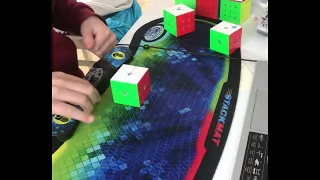 2x2 Rubik's Cube solved under 1 second (New PB)