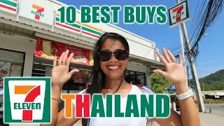 TOP 10 THINGS TO BUY in 7 ELEVEN THAILAND