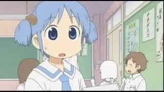 Nichijou - Epic battle: Yuko vs. Mio