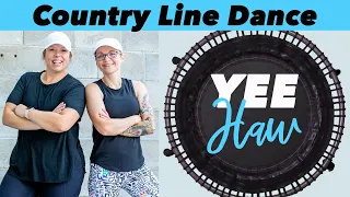 Rebounder Workout for Weight Loss // Country Line Dance