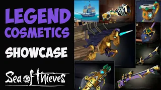 Sea of Thieves: All Pirate Legend Cosmetics Shown (+ Rare Cosmetics)