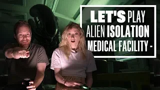 Let's Play Alien: Isolation Episode 3: HOLD YOUR NERVE AND HOLD IN THE SICK