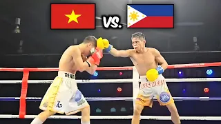 LATEST!  VIETNAM  vs.  PHILIPPINES  NEW PINOY BOXER WBA ASIA MINIMUMWEIGHT CHAMPION