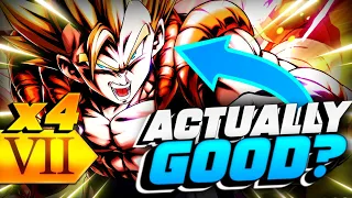 THIS Zenkai is Actually GOOD! 4x Zenkai Buffed Gogeta! (Dragon Ball LEGENDS)