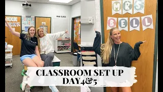CLASSROOM SET UP DAY 4&5