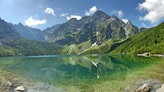 Morskie Oko - największe jezioro w Tatrach (4K)