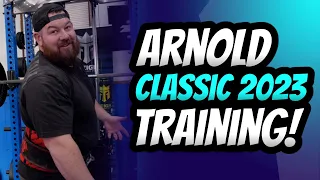 ARNOLD CLASSIC STRONGMAN TRAINING!